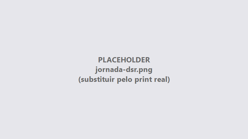 Modal de Configurações de DSR com as duas seções