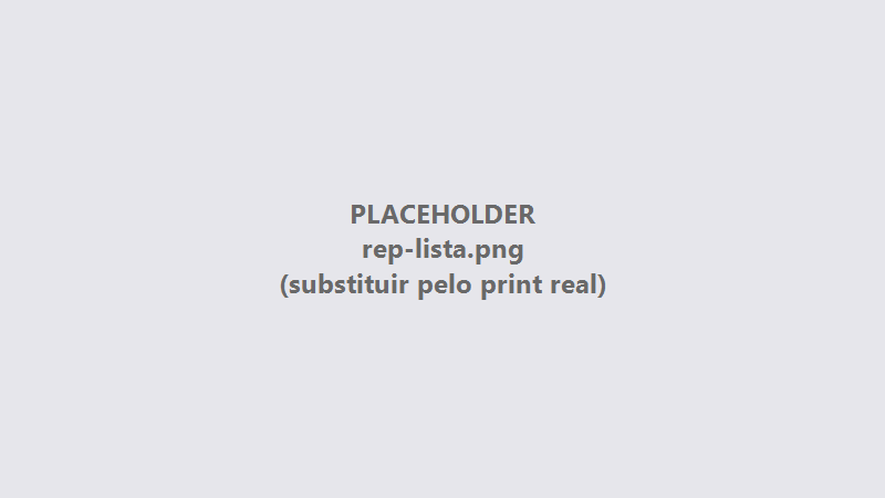 Listagem de relógios de ponto com o botão Novo